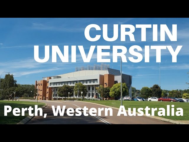 Driving Around CURTIN UNIVERSITY (Perth,  Western Australia)