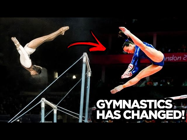 Uneven Bars Evolved From THIS? (rare footage)