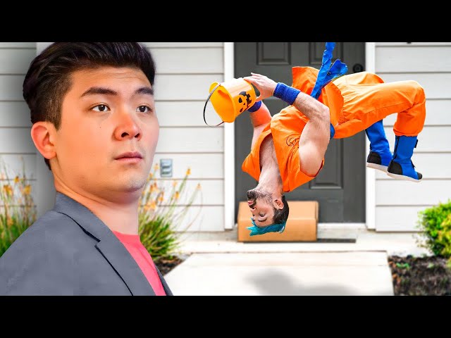 When the Trick or Treater Knows Parkour - Ft. @StevenHe