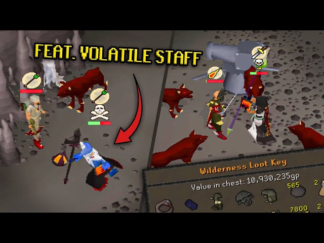 These Players Risk BANK In The Wilderness Slayer Cave