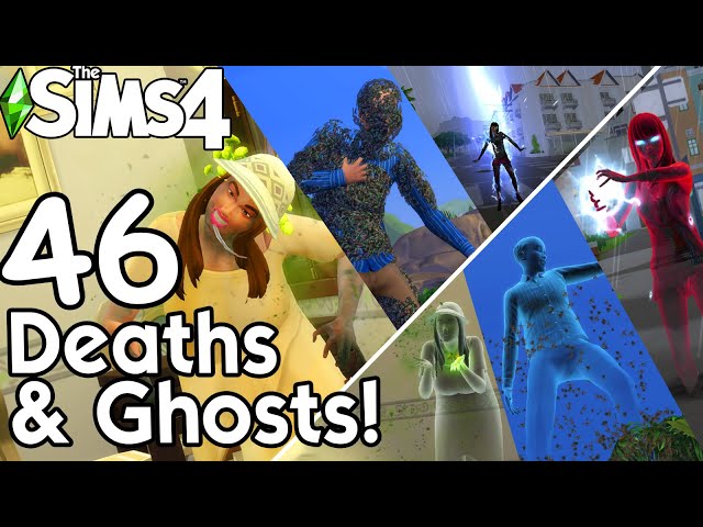 The Sims 4: Guide to ALL 46 DEATH TYPES and Ghost Abilities 2024 (up to For Rent)