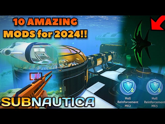 TOP 10 MODS for Subnautica in 2024!!