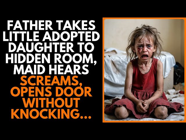 Father Takes Adopted Daughter To Hidden Room, Maid Hears Screams And Opens Door Without Knocking...