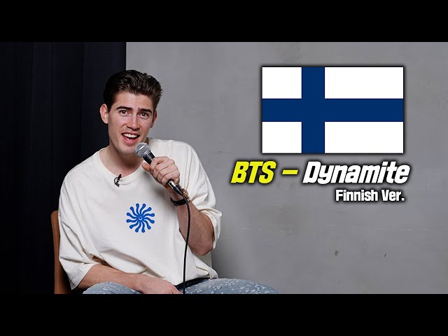 BTS - Dynamite in Finnish (Full) l FT. Robin Packalen