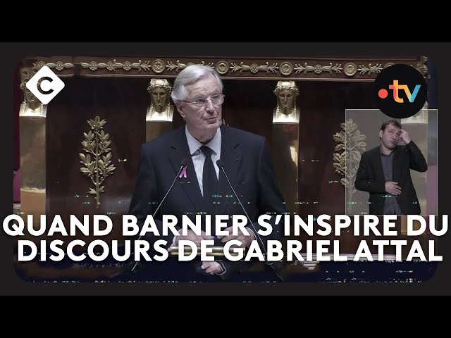 Quand Barnier s’inspire du discours de Gabriel Attal  - L’ABC de Bertrand Chameroy  - 01/10/2024