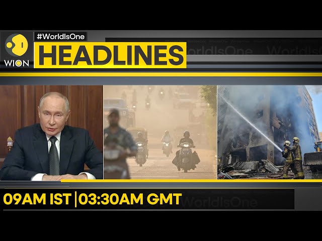 Israeli Strikes Kill 52 In Lebanon | Putin Warns Ukraine War Going Global | WION Headlines