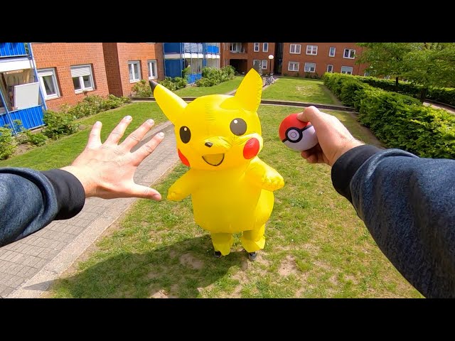 POKÉMON Parkour POV Chase - Pikachu VS Parkour