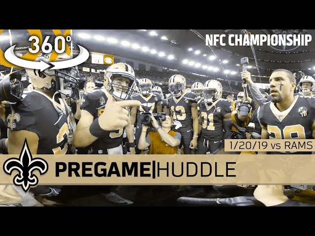 Experience the NFC Championship vs. Rams in 360° | New Orleans Saints