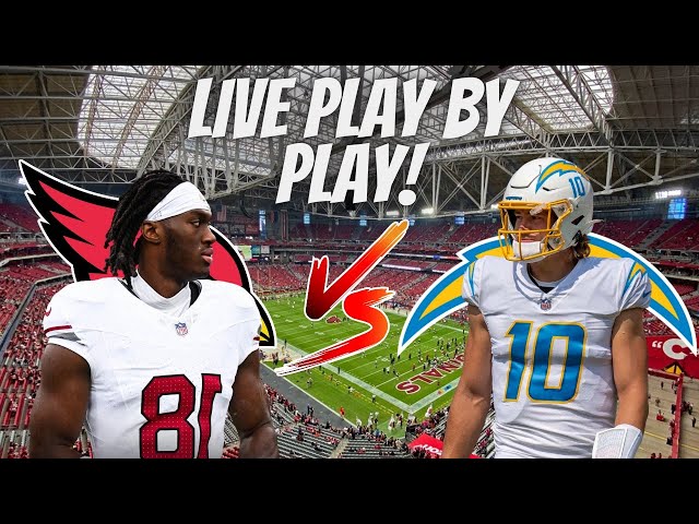 Arizona Cardinals vs Los Angeles Chargers Live Play By Play And Reaction!