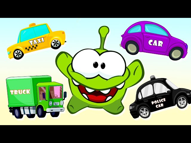 Learn Vehicles with Om Nom | Toddler Learning Videos