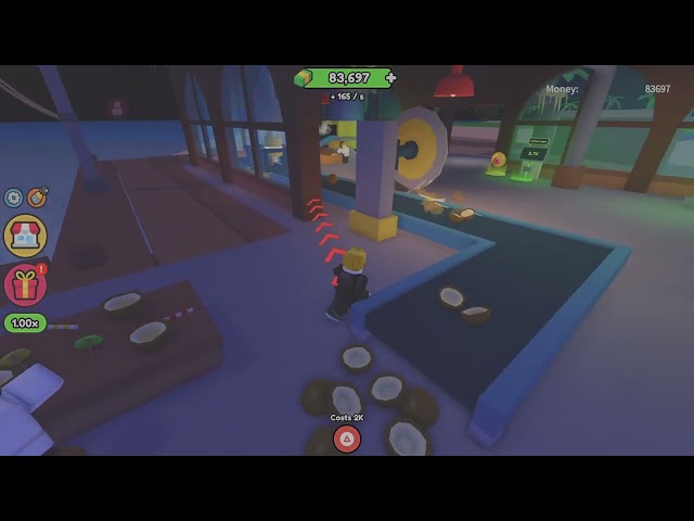 playing roblox resort tycoon 2 (episode 1) in PS5 in my new profile