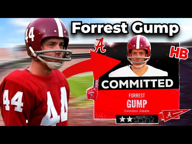 I Put Forrest Gump in College Football 25!