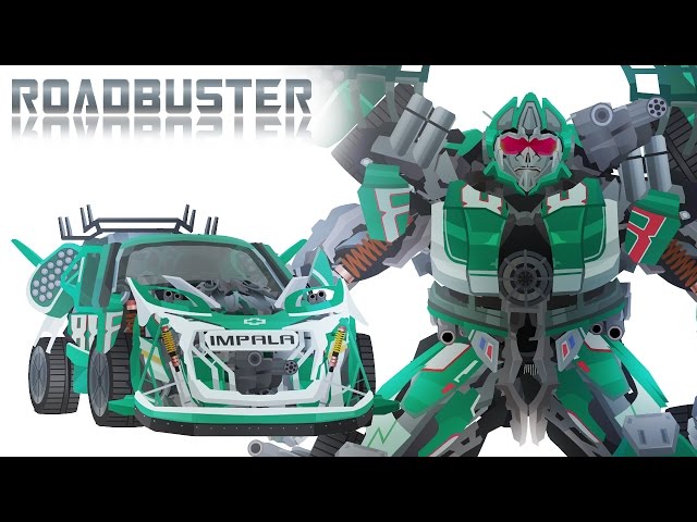 Wreckers ROADBUSTER - Short Flash Transformers Series