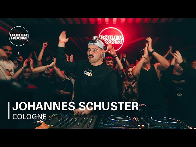 Johannes Schuster | Boiler Room: Cologne