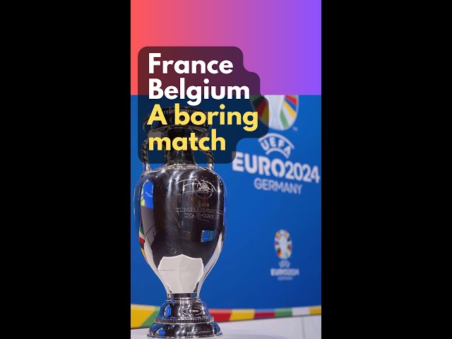 ⚽️France vs Belgium 1-0 A super boring match😴 Dont'watch! #highlights #shorts