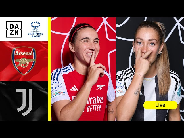 ARSENAL VS. JUVENTUS | UEFA WOMEN'S CHAMPIONS LEAGUE 2024-25 MATCHDAY 4 PRE SHOW