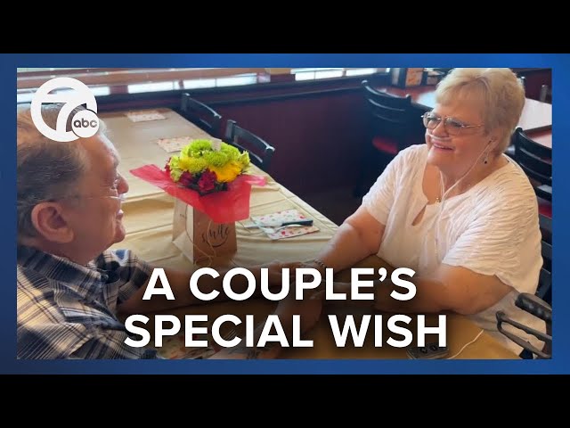 Married couple in hospice had one wish: to go on a date to the Golden Corral