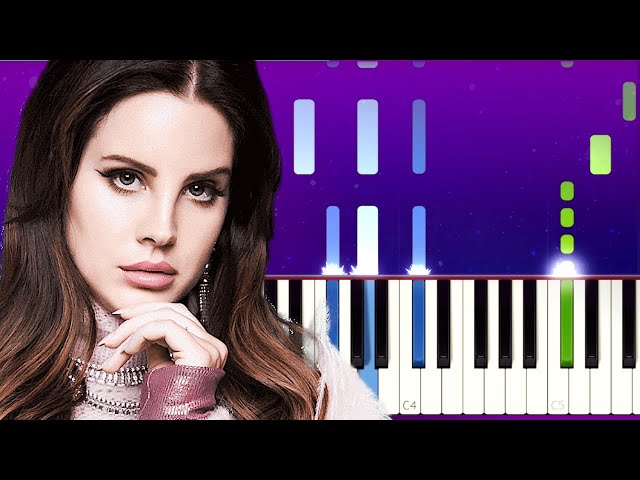 Lana Del Rey - Video Games (Piano Tutorial)