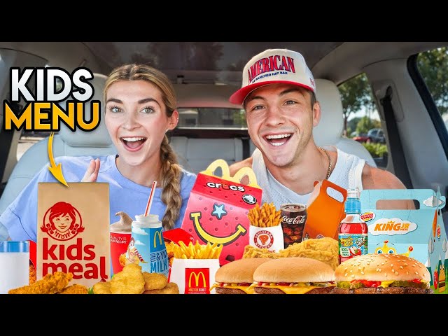 We Tried EVERY Fast Food Kids Meal