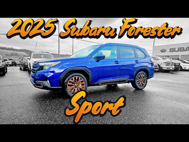 2025 Subaru Forester Sport Sapphire Blue Pearl 25FR0676