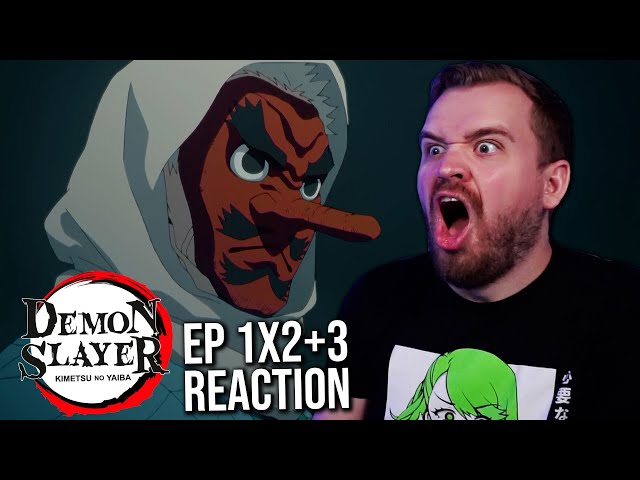 YEARS Of Training?!? | Demon Slayer Ep 1x2+3 Reaction & Review | Ufotable on Crunchyroll