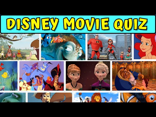 Disney Movie Quiz | Ultimate Disney Quiz 🧜‍♀️🐟🧠| Disney world