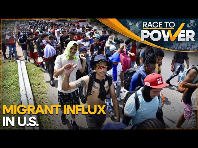 US: Migrant's Desperate March Before Donald Trump's Return | Race to Power