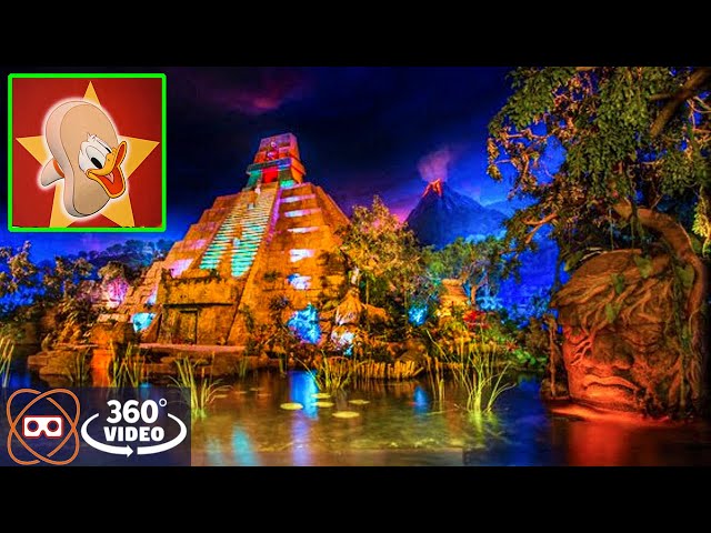 [360] EPCOT Gran Fiesta Tour Donald Duck Dark Ride | Disney World