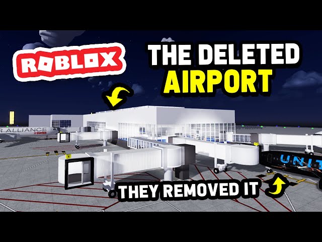 Exploring the DELETED AIRPORT in Cabin Crew Simulator (Roblox)