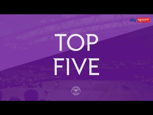 Top Five: I punti del giorno da Wimbledon | DAY 1