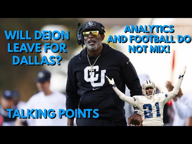 Analytics, Deion Sanders and the Dallas Cowboys!