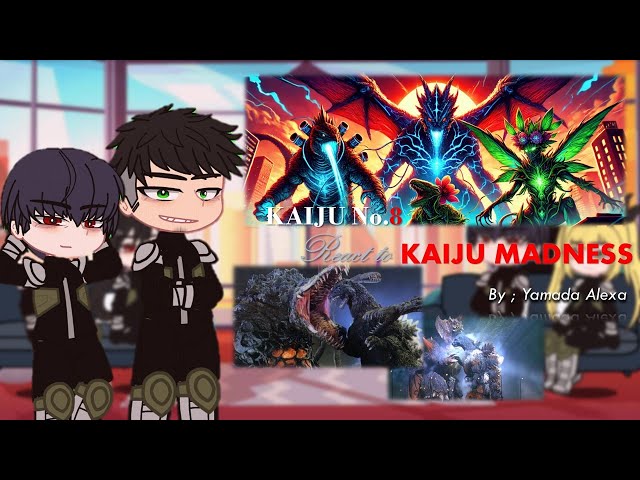 KAIJU No. 8's SHOCKED Reaction to Godzilla’s Friends or Foes?  🔥👾 - Yamada Alexa