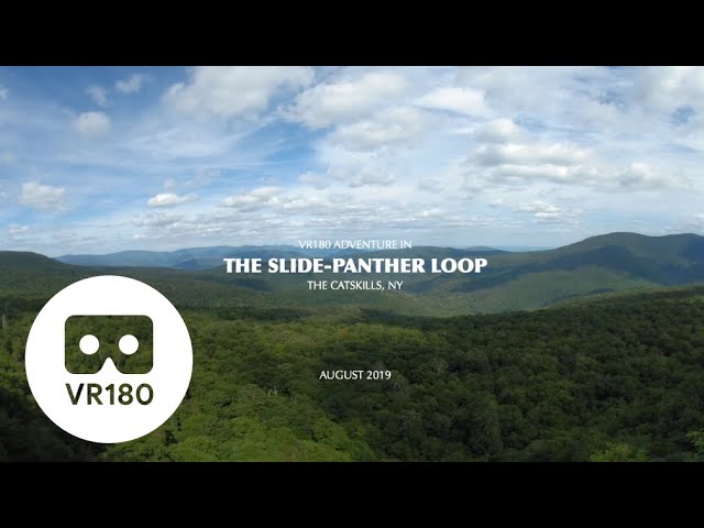 The Slide-Panther Loop - The Catskills - Day 2 (VR180)