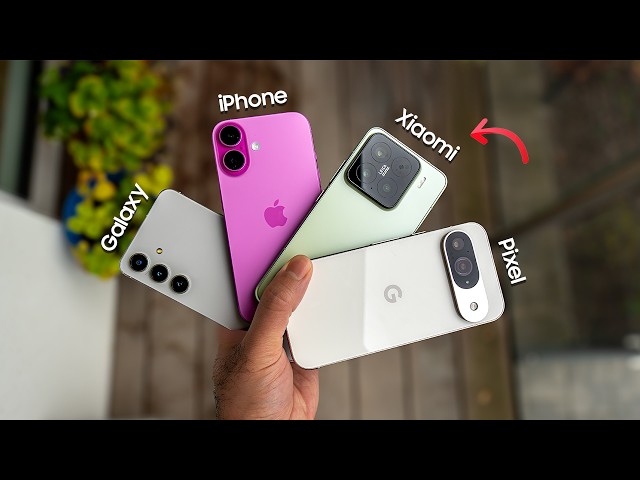 Best Compact Phone 2024? Xiaomi 15 vs Pixel 9 vs iPhone 16 vs S24!