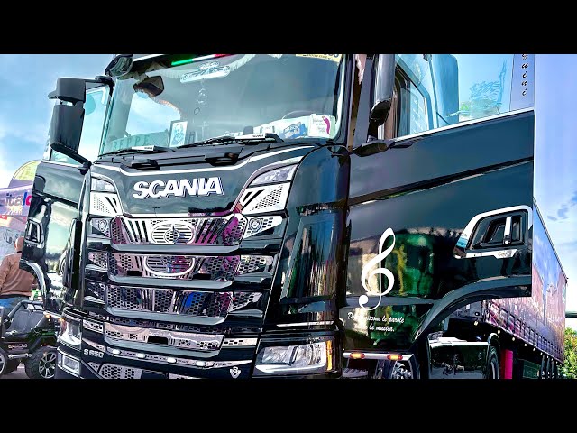 TRUCK SCANIA S 650 V8 SUPER - MISANO TRUCK 2024 - WEEKEND DEL CAMIONISTA - TRUCKSHOW