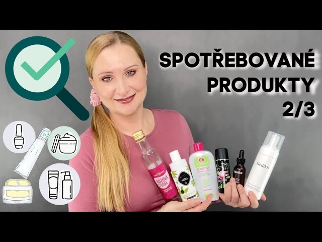 Spotřebované produkty 2/3 ❤️ Empties (Medik8, Ryor, Dermacol, Purity Vision, Hada Labo,...)