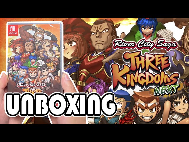 River City Saga Three Kingdoms Next (Nintendo Switch) Unboxing