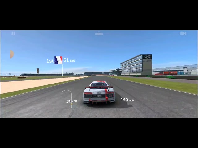 Audi R8 Gt4 onboard silverstone