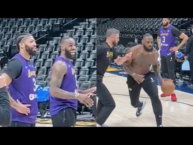 *INSIDE LOOK* LeBron James, Anthony Davis At Lakers Practice Before Game 1 vs Nuggets