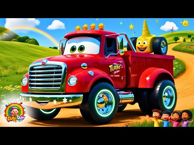 Vehicle song for Nursery kids Truck Tunes & Adventures by @ZubiDubiKids