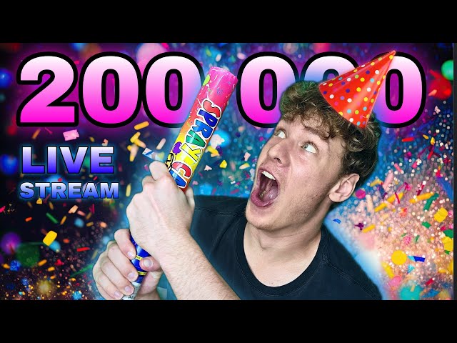 200 000 SUBS LIVE COUNTER📈 STREAM🥳🎊 (hitneme to ještě dnes?🤩🎁)