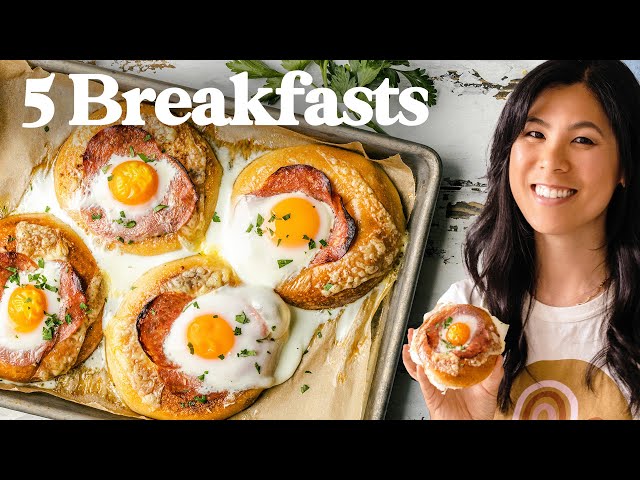 5 EGG BREAKFAST IDEAS To Keep on Repeat!