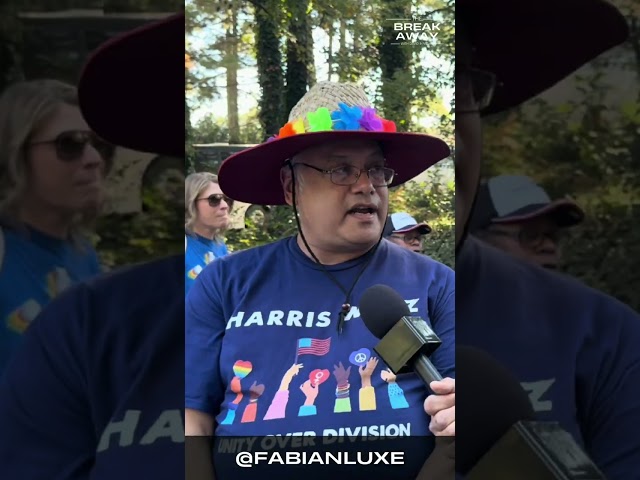 SO MUCH JOY! Undercover at a Kamala Harris rally