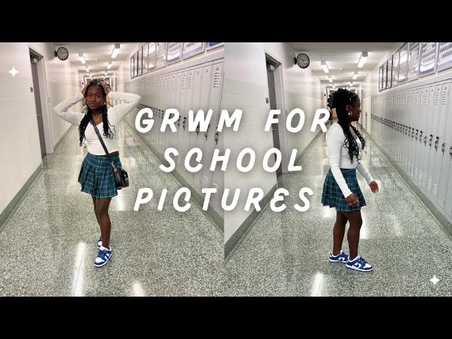 GRWM for School Pictures! + talk about life, tv shows, etc.