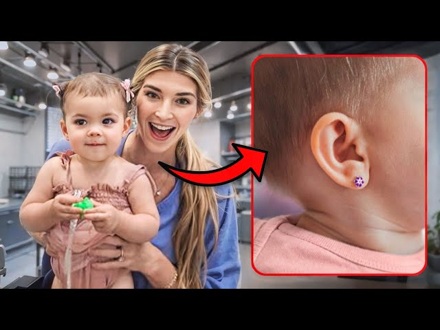 Daughters First Time Getting Ears Pierced