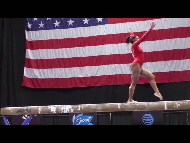 Simone Biles - Balance Beam - 2016 Secret U.S. Classic - Senior