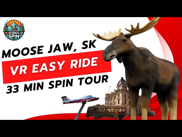 33-Minute VR Spin Tour of Moose Jaw, SK