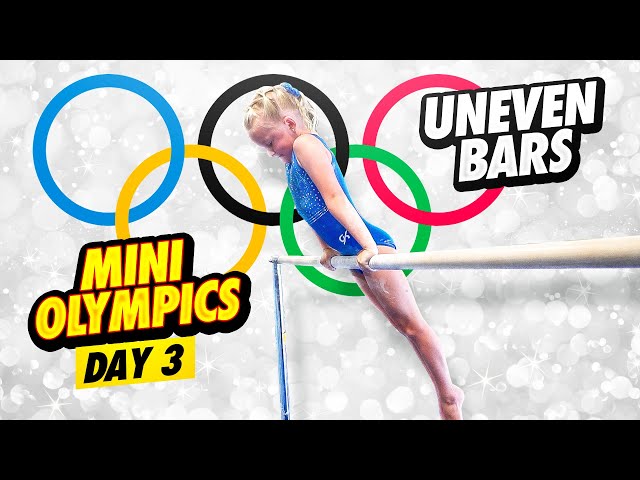 Mini Olympics: Gymnastics Uneven Bar Routines| Rachel Marie