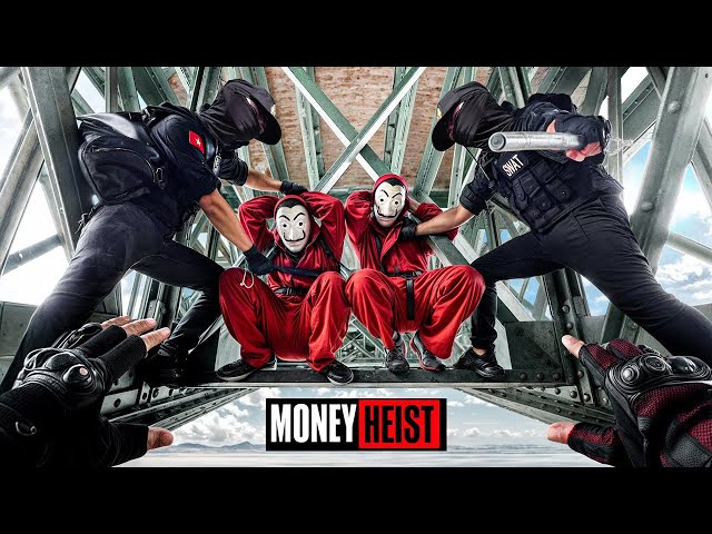 PARKOUR VS MONEY HEIST! 6 | BAD GUYS: No ESCAPE, POLICE chase is closing (BELLA CIAO REMIX) Epic POV