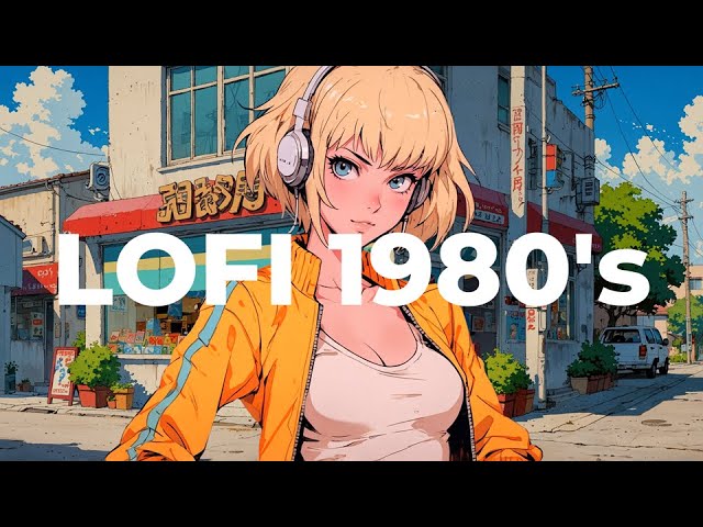 【Lo-fi,Hiphop】80's City Lo-fi chill hiphop mix🍋lemon/1hour 【Relax,Study】